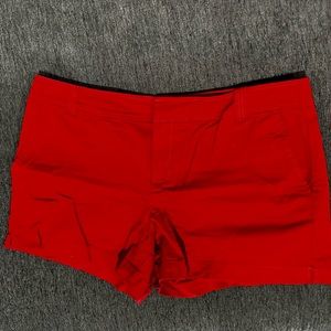 Red shorts